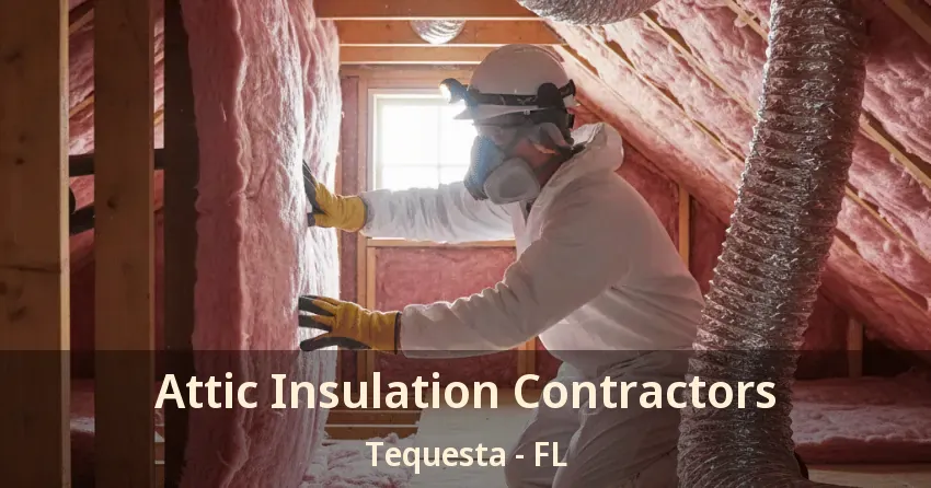 Attic Insulation Contractors Tequesta - FL