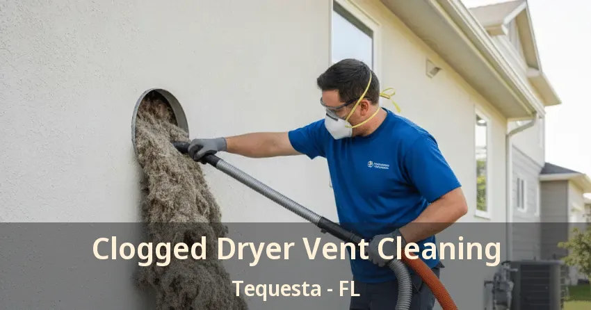 Clogged Dryer Vent Cleaning Tequesta - FL