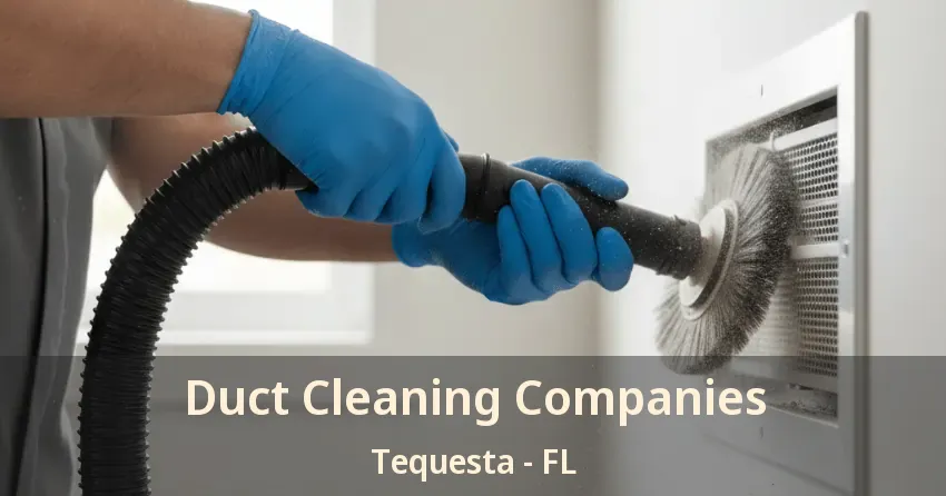 Duct Cleaning Companies Tequesta - FL