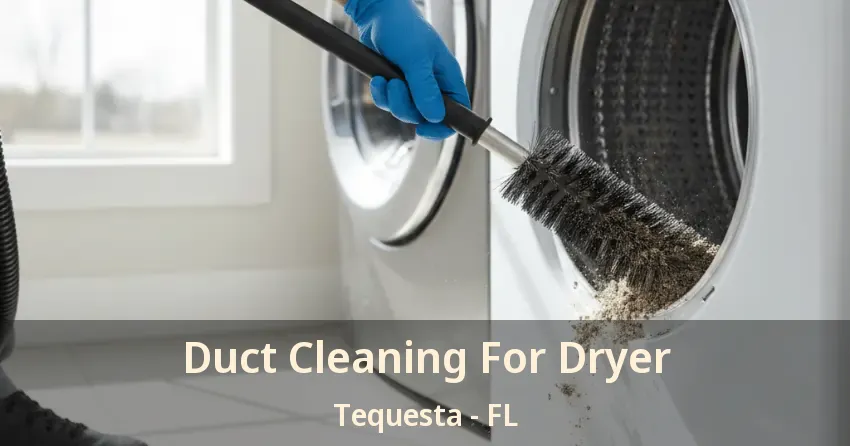Duct Cleaning For Dryer Tequesta - FL