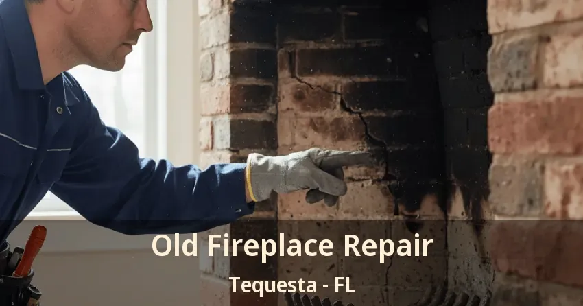 Old Fireplace Repair Tequesta - FL